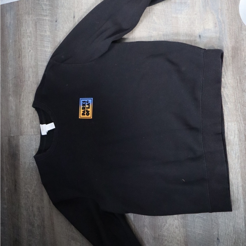 Black Crewneck Sweater - Parks of LA